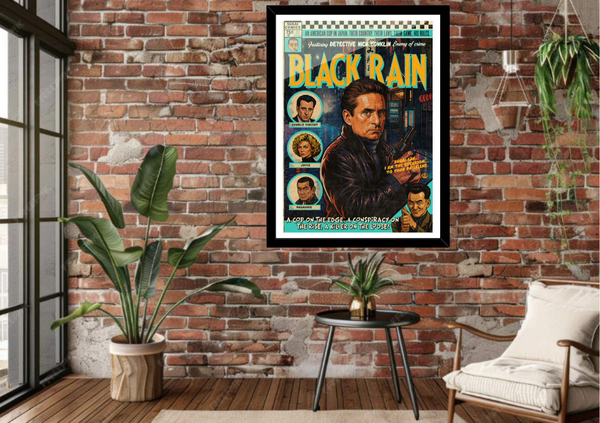 Unique 1989 cult classic wall art gift for movie lovers