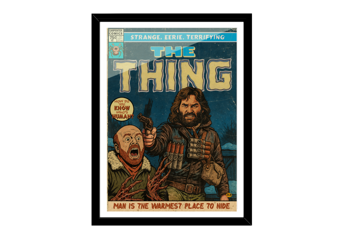 Comic book cover featuring 'The Thing' 